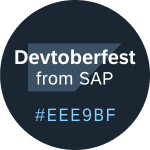 #EEE9BF - Devtoberfest 2023 - SAP Build Cryptic puzzle