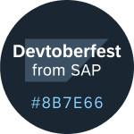 #8B7E66 - Devtoberfest 2023 - Deploy an App to SAP BTP, Cloud Foundry runtime