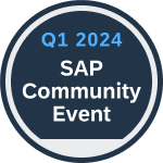 SAP Community Event Attendee Q1-2024