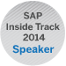 SAP InsideTrack 2014 Speaker