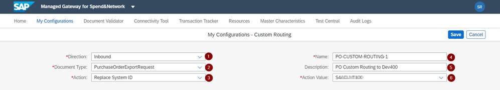 Custom Routing Details