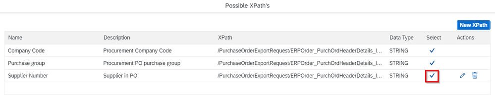 Selecting New XPath