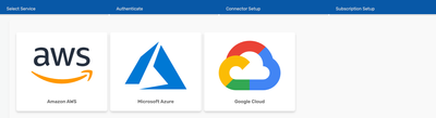 Connectors for AWS, Azure, Google Cloud